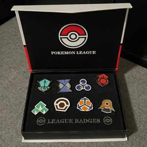 Barry’s Pokémon Gym Badges